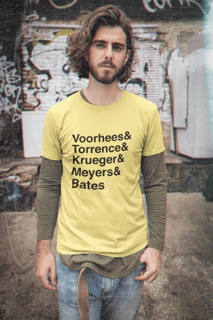 Nome do produto Camisa ESTONADA Vilões de Terror