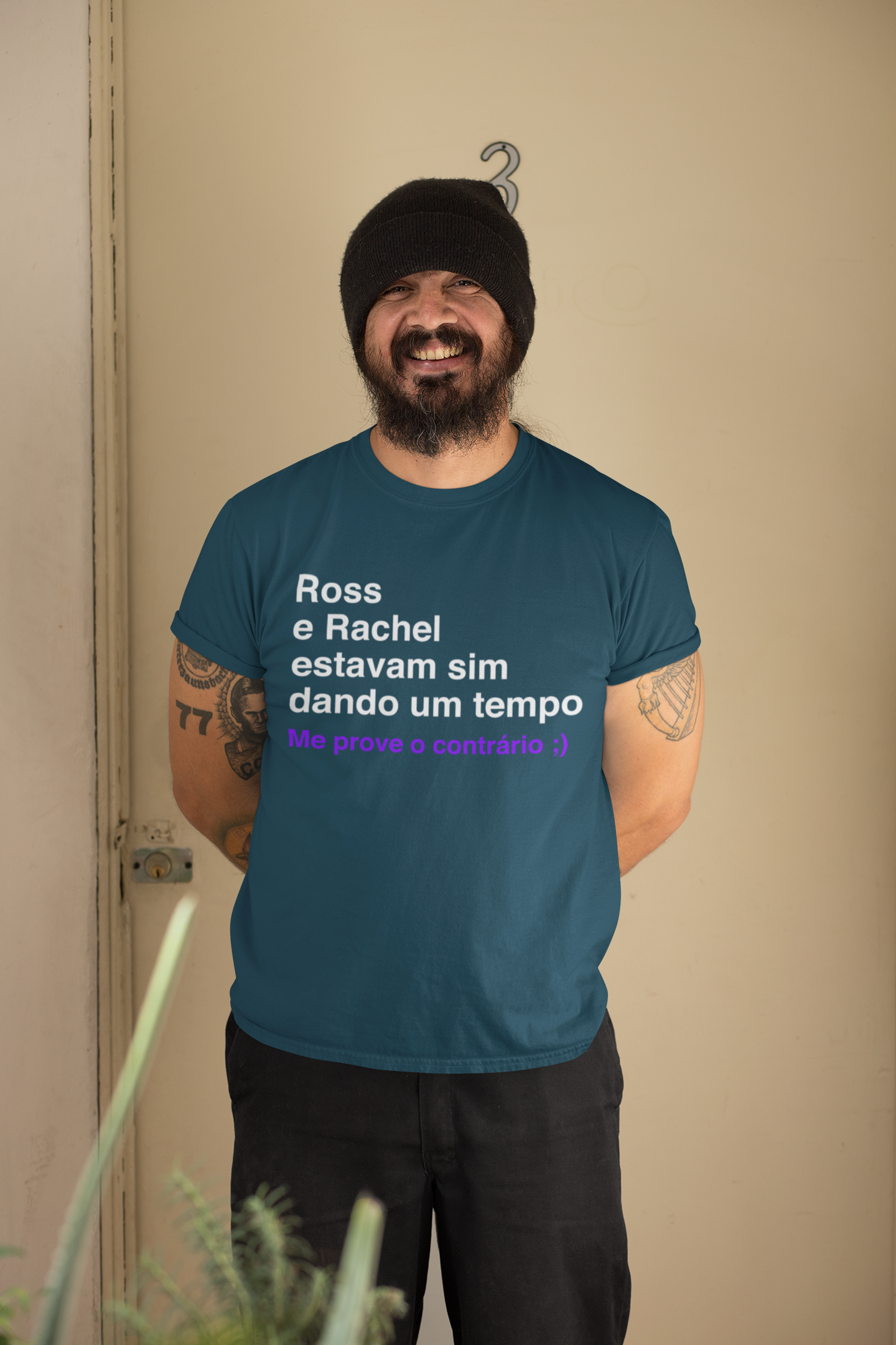 Camisa ESTONADA Ross e Rachel estavam sim dando um tempo (Cores)