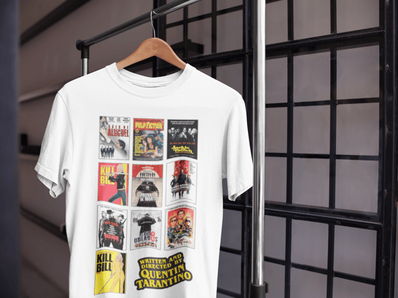 Camisa Branca Filmes de Tarantino