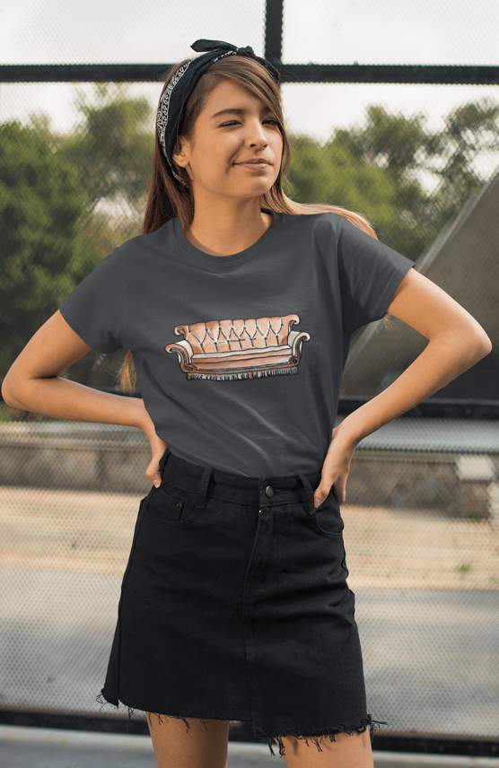 Camisa Estonada Friends - Sofá (Cores)