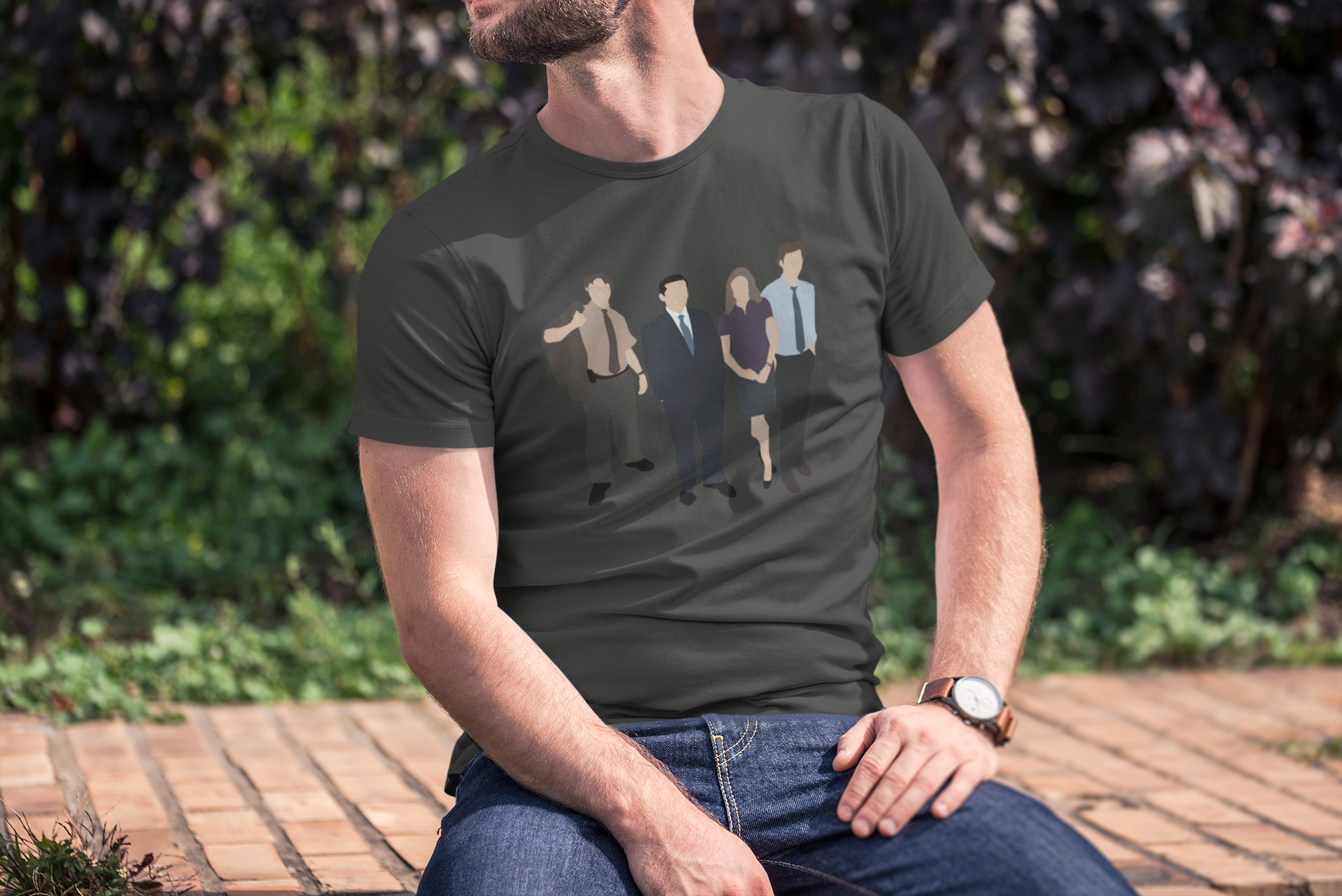 Camisa Estonada The Office Team (Cores)