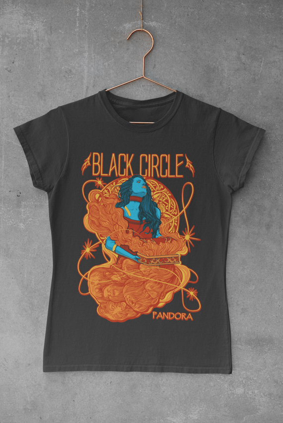 Baby Long ESTONADA Black Circle Pandora (Cores)