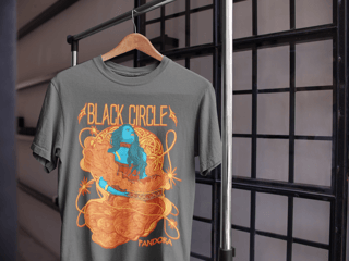 Camisa ESTONADA Black Circle Pandora (Cores)