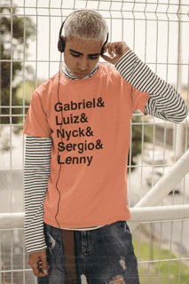 Nome do produto Camisa Estonada Black Circle Membros (Cores)