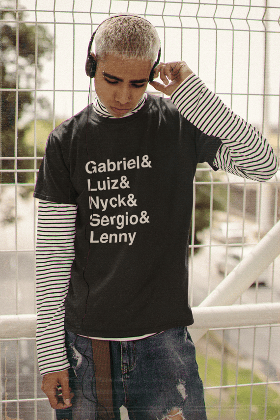 Camisas Membros da Black Circle (Preto)