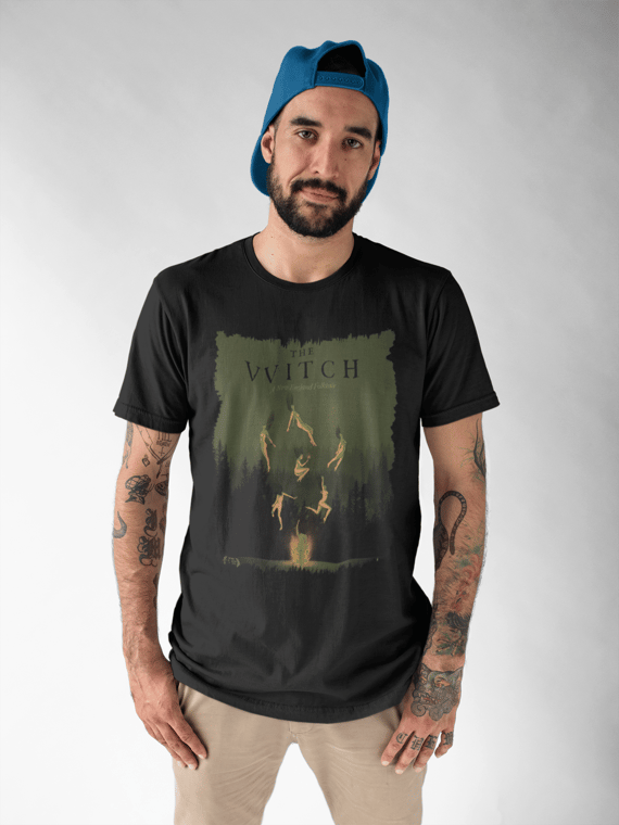 Camisa Preta A Bruxa