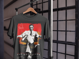Camisa Preta The Godfather
