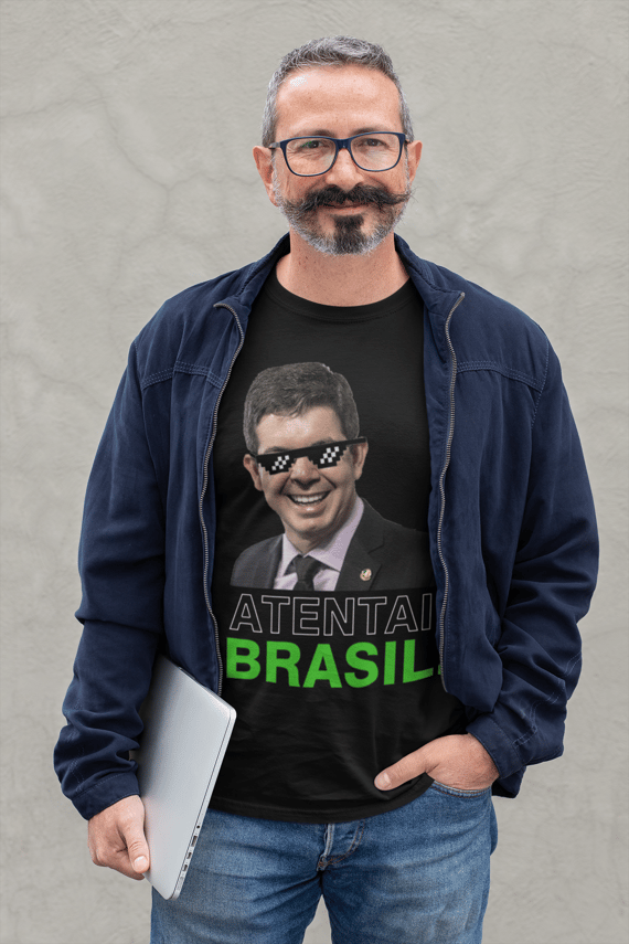 Camisa Atentai, Brasil! (Cores)