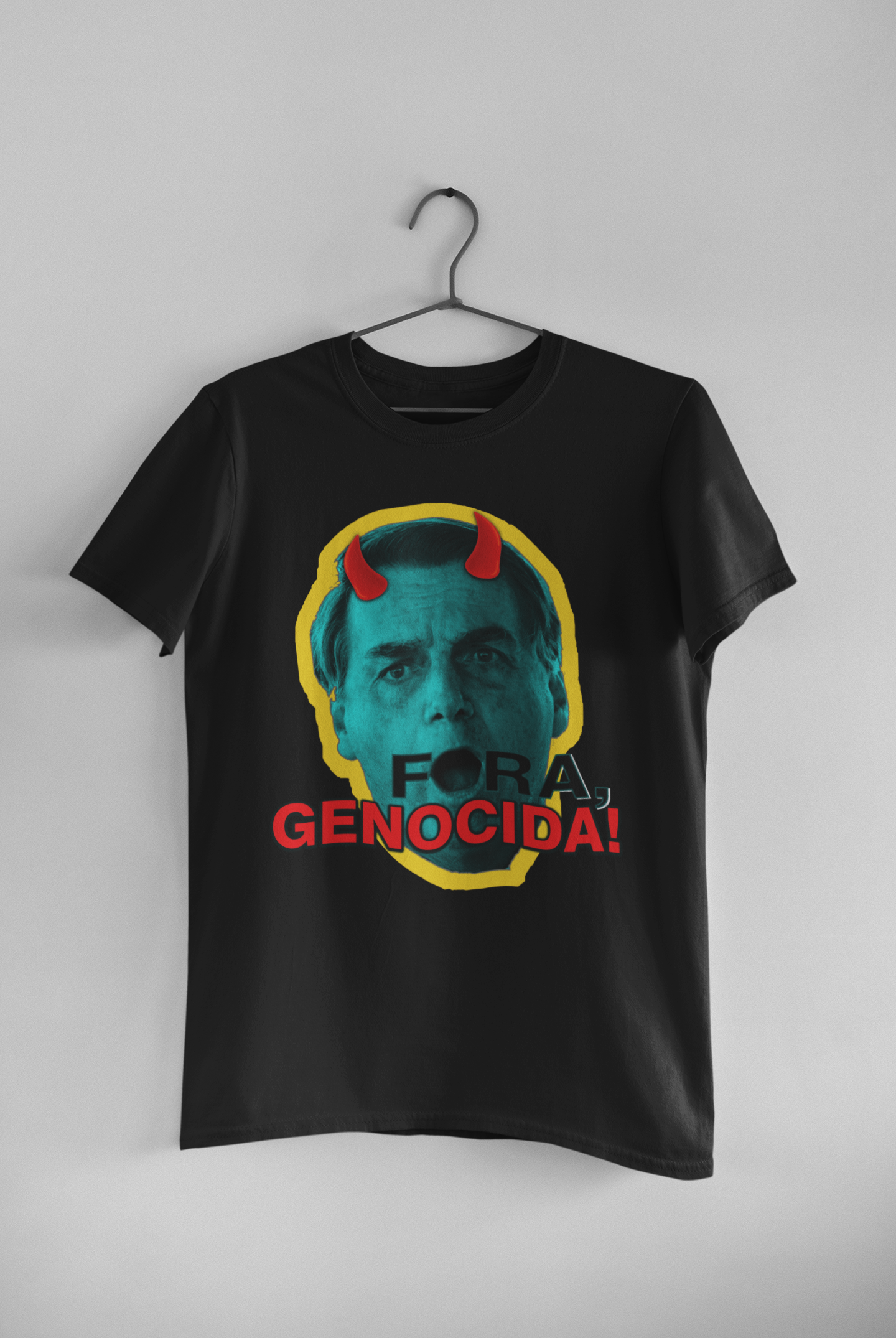 Camisa Fora, Genocida! (Cores)