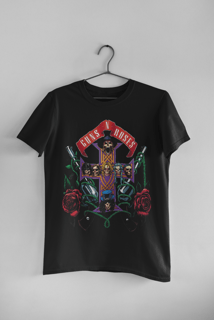 Camisa Preta Guns And Roses