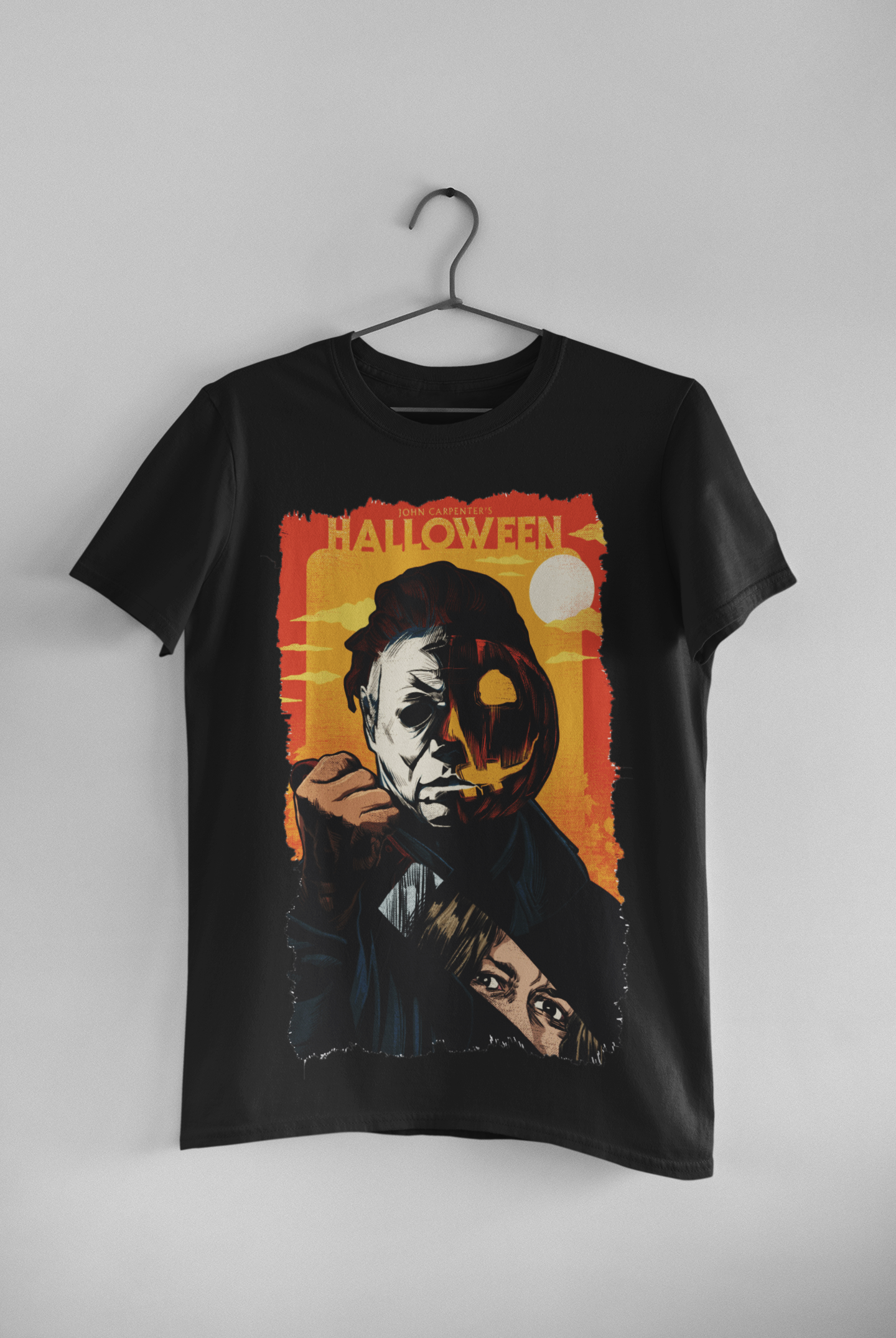 Camisa Preta ou Branca Halloween