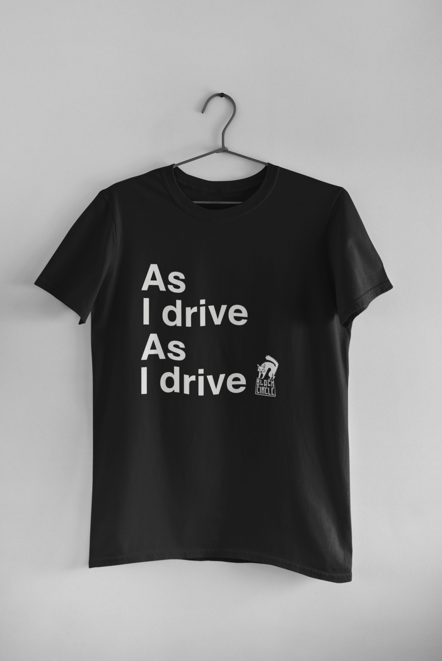 Camisa Preta Black Circle As I Drive