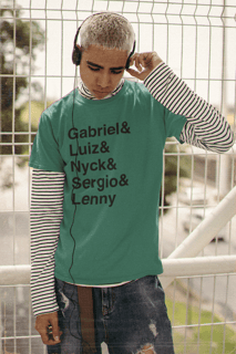 Nome do produto Camisa Estonada Black Circle Membros (Cores)