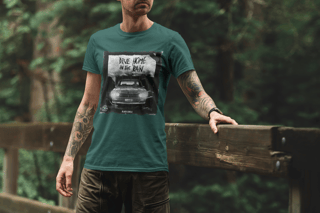 Nome do produto Camisa Estonada Black Circle Drive Home In The Rain (Cores)