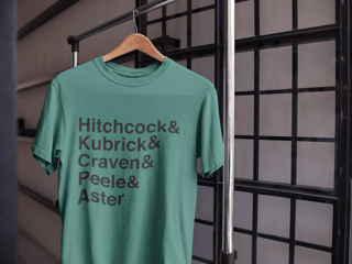 Nome do produto Camisa ESTONADA Diretores de Terror (Cores)