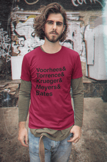 Nome do produto Camisa ESTONADA Vilões de Terror
