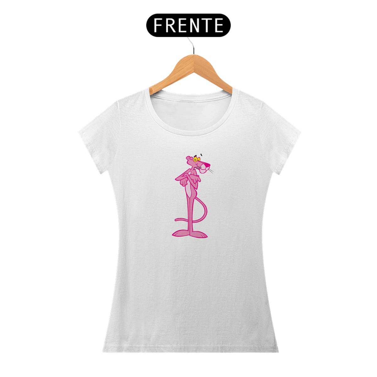 Nome do produto: CAMISETA PINK PANTHER