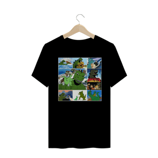 Nome do produtoCAMISETA GODZILLA QUADRINHOS