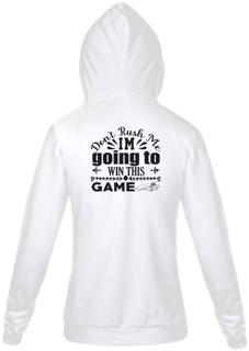 Nome do produto Win this game - Moletom com ziper