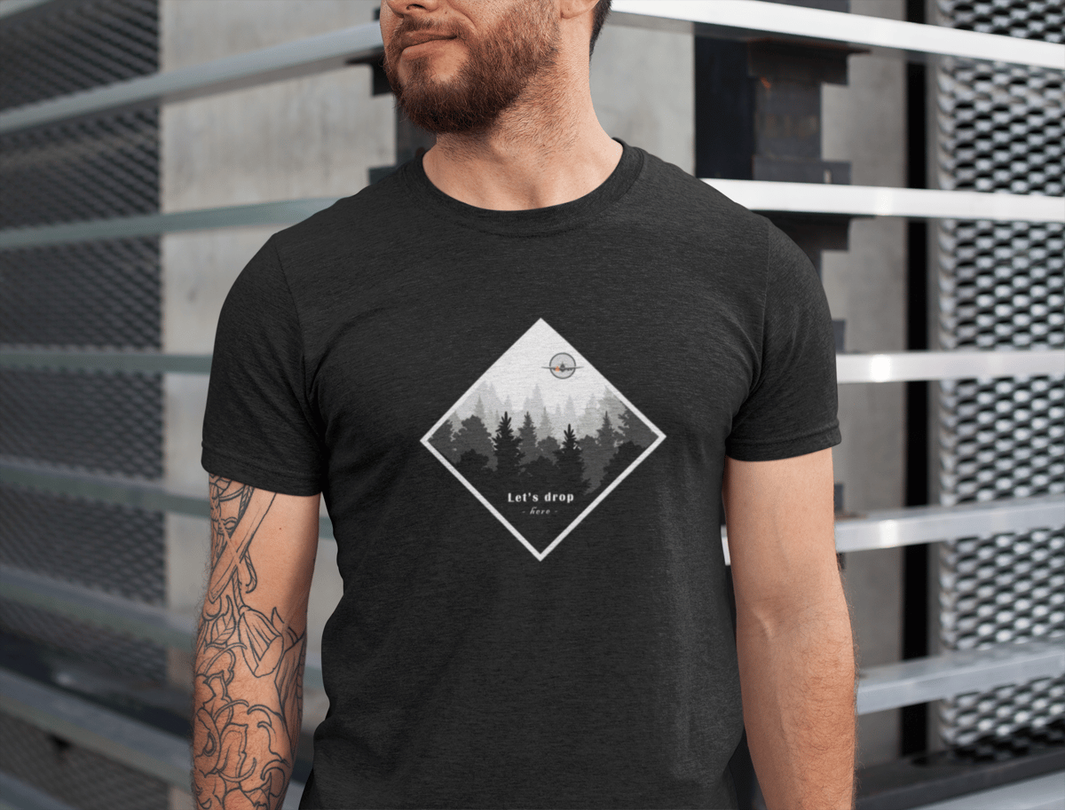 Nome do produto: Let\'s drop - Tecido PRIME Preto