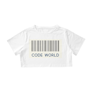 Nome do produto Cropped Code world by CODE