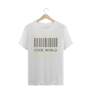 Nome do produto Camiseta code world by CODE