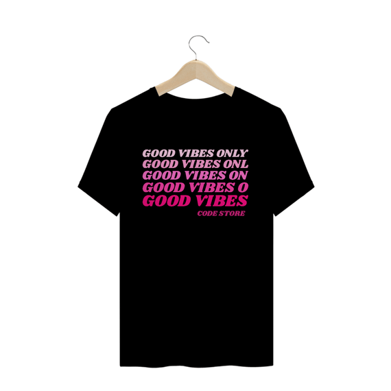 Camiseta Good Vibes by CODE