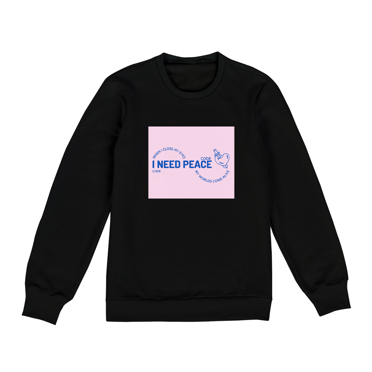 Nome do produto: Moletom mypeace by CODE