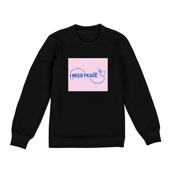 Moletom mypeace by CODE