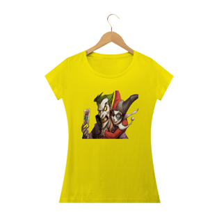 Nome do produtoCamiseta Feminina Harley Quinn & Joker