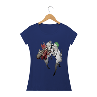 Nome do produtoCamiseta Feminina DC Comics Harley & Joker