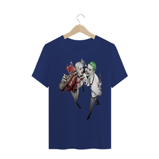 Nome do produtoCamiseta Masculina DC Comics Harley & Joker