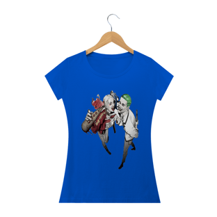 Nome do produtoCamiseta Feminina DC Comics Harley & Joker