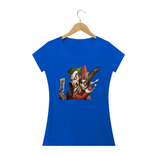 Nome do produtoCamiseta Feminina Harley Quinn & Joker