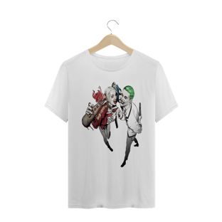 Nome do produtoCamiseta Masculina DC Comics Harley & Joker