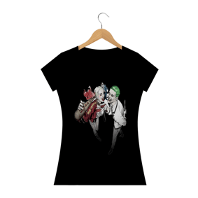 Nome do produto  Camiseta Feminina DC Comics Harley & Joker