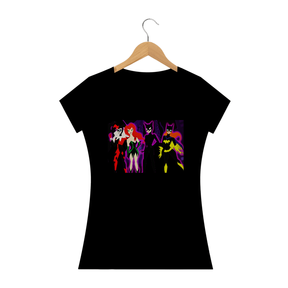 Nome do produto: Camiseta Feminina Gotham Girls