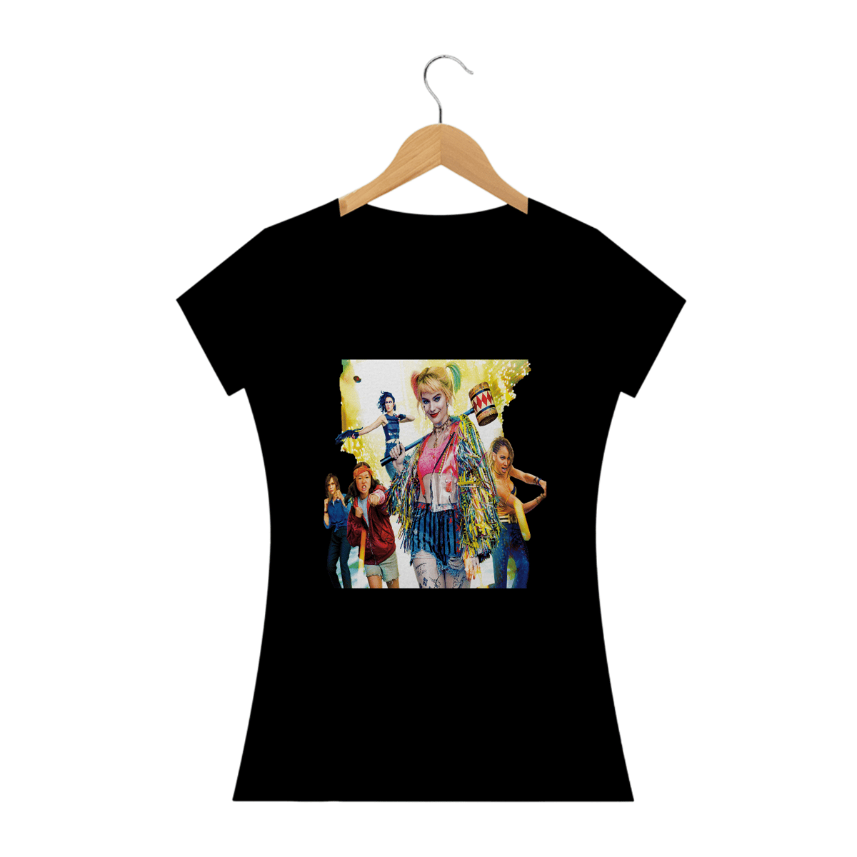 Nome do produto: Camiseta Feminina Aves de Rapina