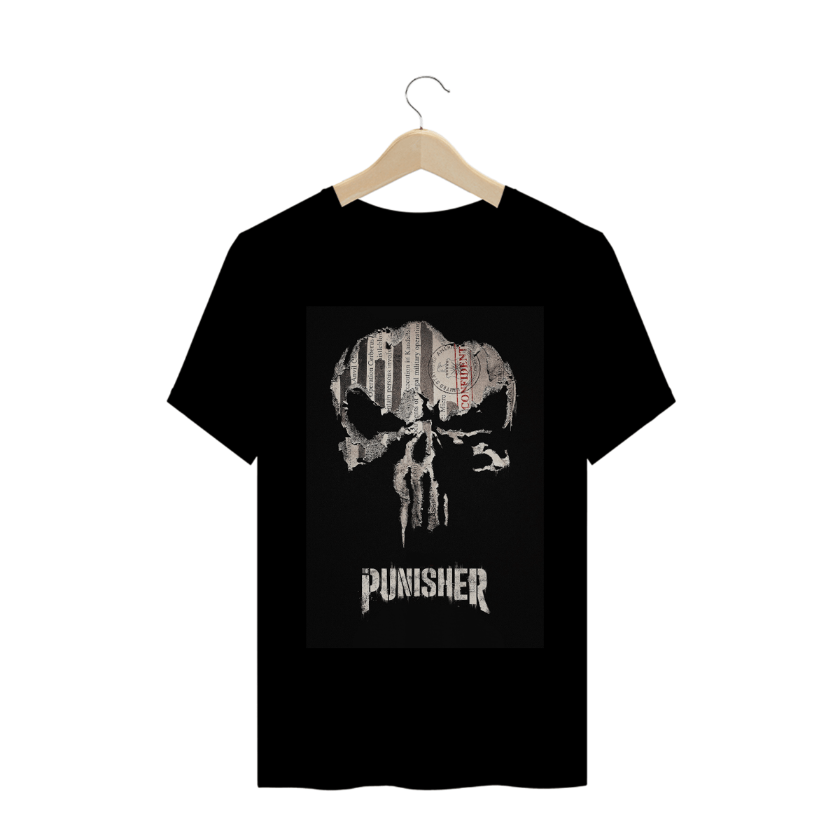 Nome do produto: Camiseta Masculina Punisher