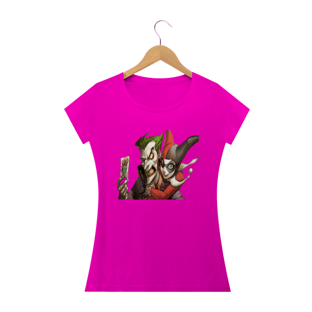 Nome do produtoCamiseta Feminina Harley Quinn & Joker