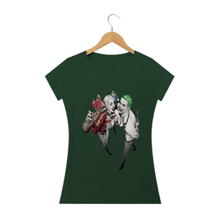 Nome do produtoCamiseta Feminina DC Comics Harley & Joker