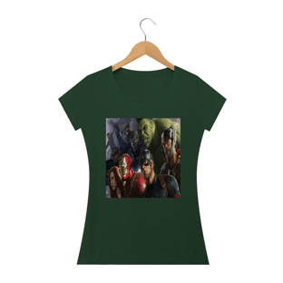 Nome do produtoCamiseta Feminina Os Vingadores