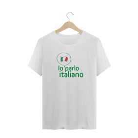 Camiseta Masculina Io Parlo Italiano