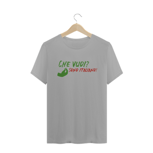 Nome do produtoCamiseta Masculina Che Vuoi Sono Italiano