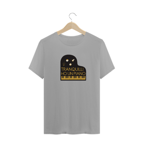 Camiseta Masculina Tranquilli Ho Un Piano