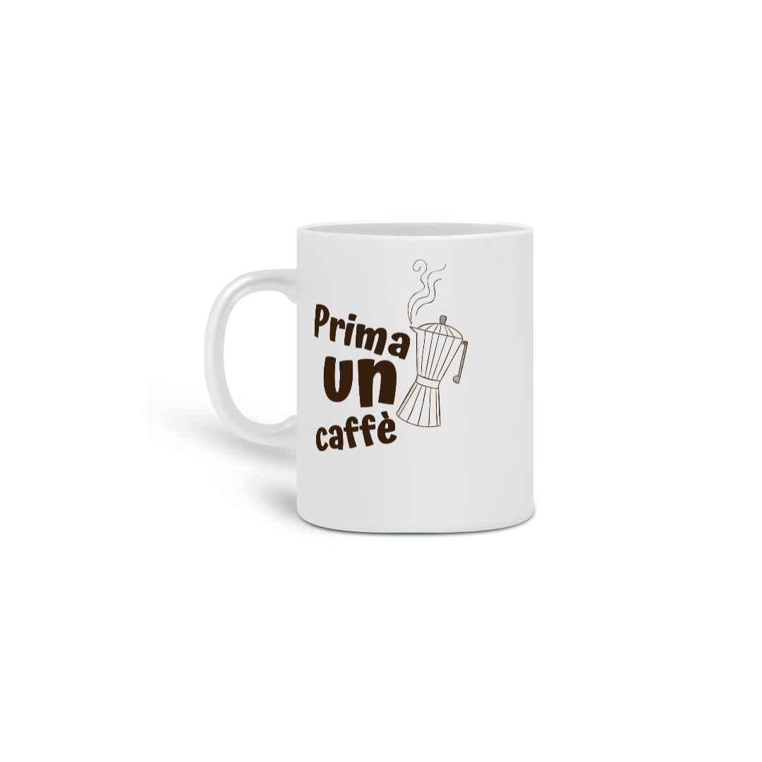 Nome do produto: Caneca Prima Un Caffè