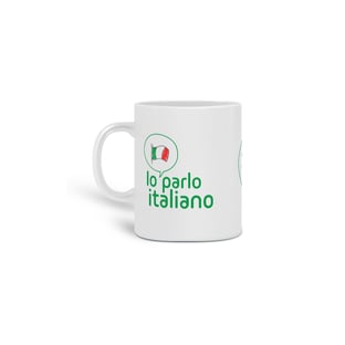 Nome do produtoCaneca Io Parlo Italiano