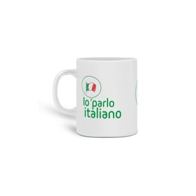 Caneca Io Parlo Italiano