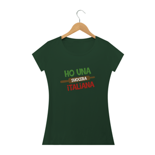 Nome do produtoCamiseta Feminina Ho Una Suocera Italiana
