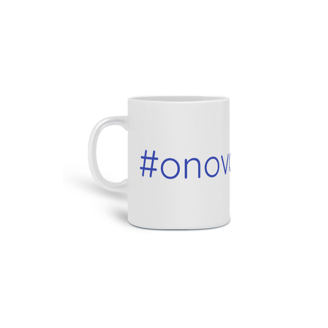 Nome do produto: Caneca O Novo Afiliado Azul